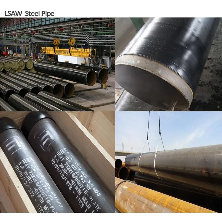 Carbon Steel LSAW ERW API 5CT X52 X60 ASTM A106b/ API5l/API 5CT 8