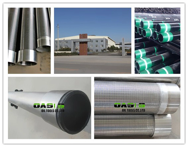 Slip on Stainless Steel Wire Wrap Screens Pipe Based Well Screens