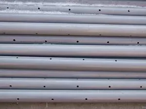 PVC Slotted Pipes with Thread for Water Wells Borehole