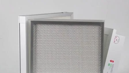 Сменный блок фильтра вентилятора FFU для чистых помещений, мини-плиссированный фильтр HEPA H13 H14 для очистителей воздуха
