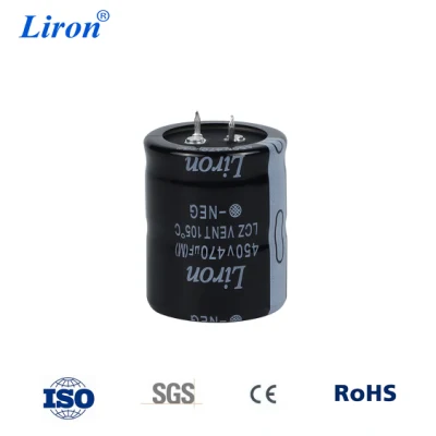 Высокое качество промышленных конденсаторов 450 В постоянного тока 470 мкФ конденсаторный фильтр верхних частот для завода в Китае